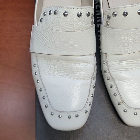 Kenneth Cole New York White Bowan 2 Loafers Size 7.5 - Picture 4 of 9